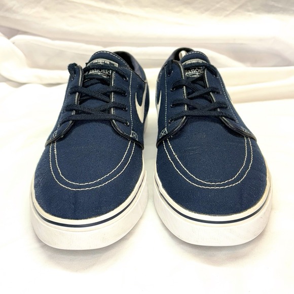 Nike Stefan Janoski Zoom Air 615957-414 Men's Sz 11.5 Blue White Skate Shoes - Picture 2 of 16